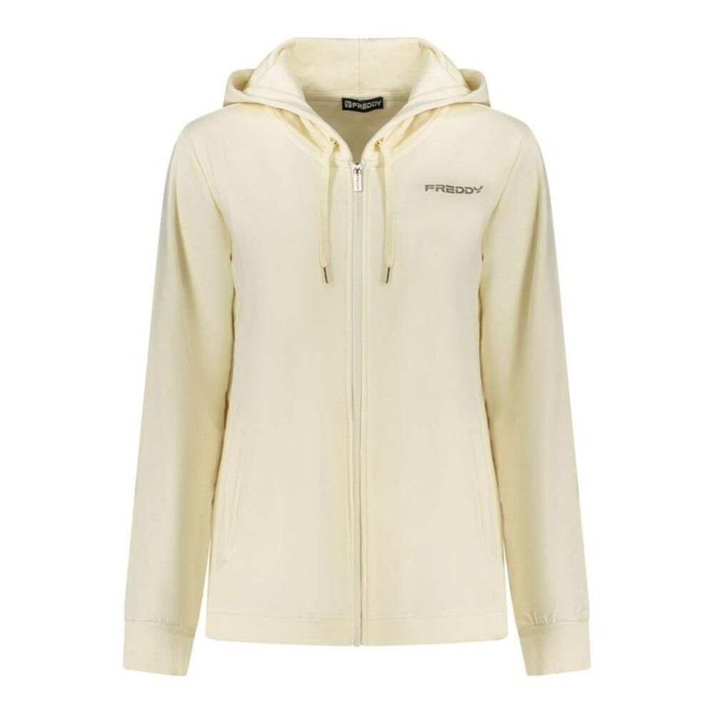 Freddy ZipUp Hoodie Women White Sweaters